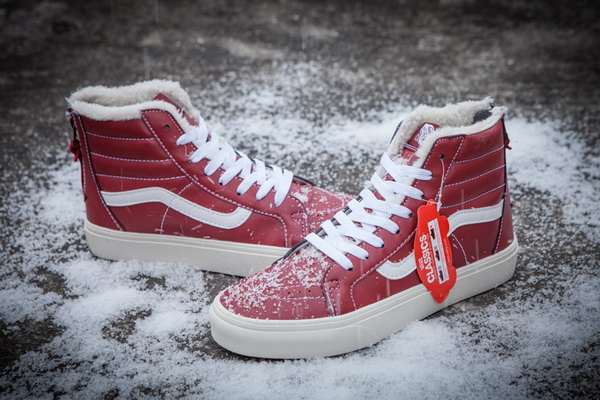 Vans High Top Shoes Women--025